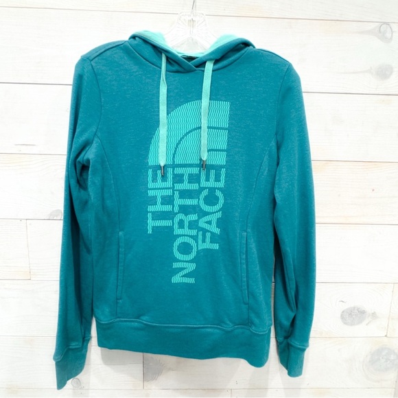 The NorthFace teal women’s hoodie ❤️ - Picture 3 of 7